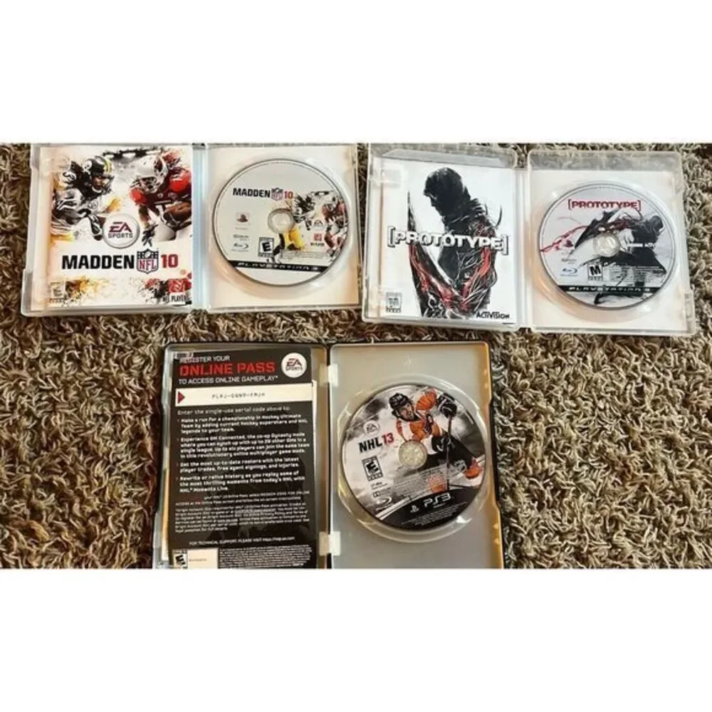 Lot Of 14 PlayStation 3 PS3 Games Madden, Call‎ Of Duty, Fight Night, Etc.